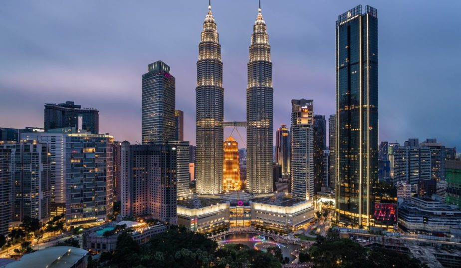 Kuala Lumpur city centre skyline